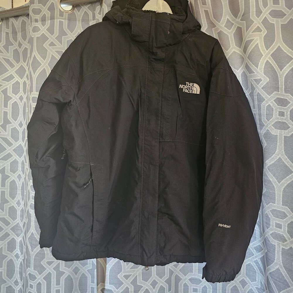Black North Face winter Jacket